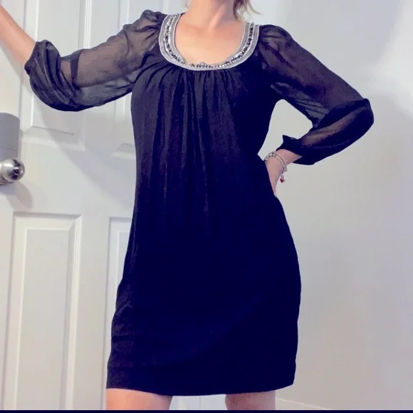 White House Black Market | Dresses | White Houseblack Market Small Loose  Dress | Poshmark